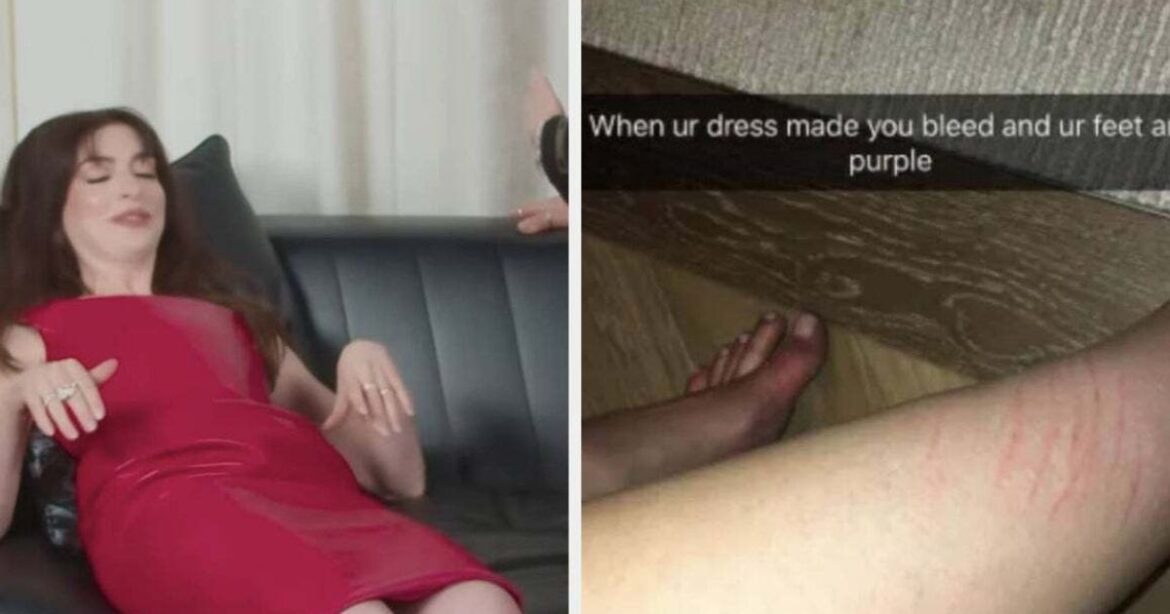 16 Times Celebs Wore Red Carpet Looks That Physically Hurt Them