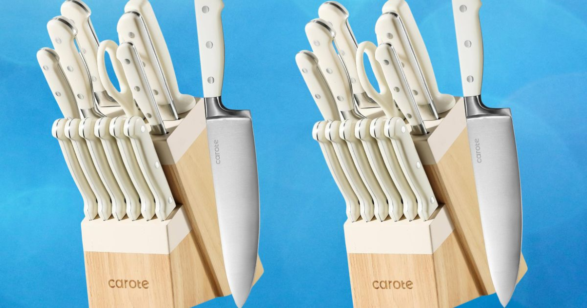 Amazon Big Spring Sale 2024: Snag A Carote 14-Piece Knife Set