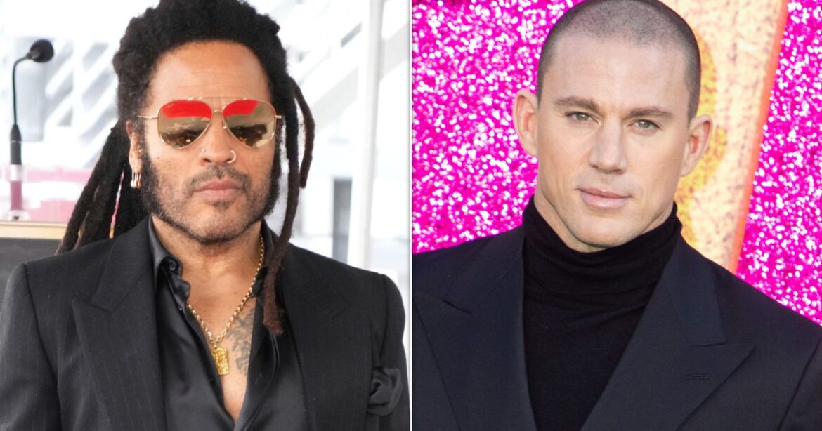 Channing Tatum Supports Future Father-In-Law Lenny Kravitz