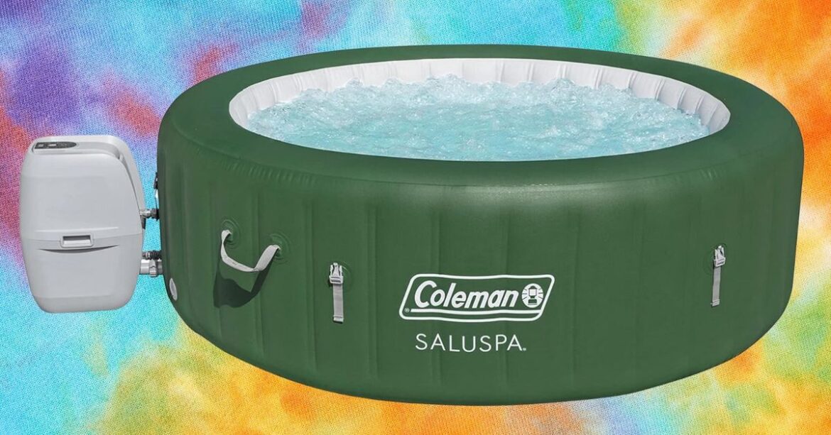 Coleman Inflatable Hot Tub Is 24% Off