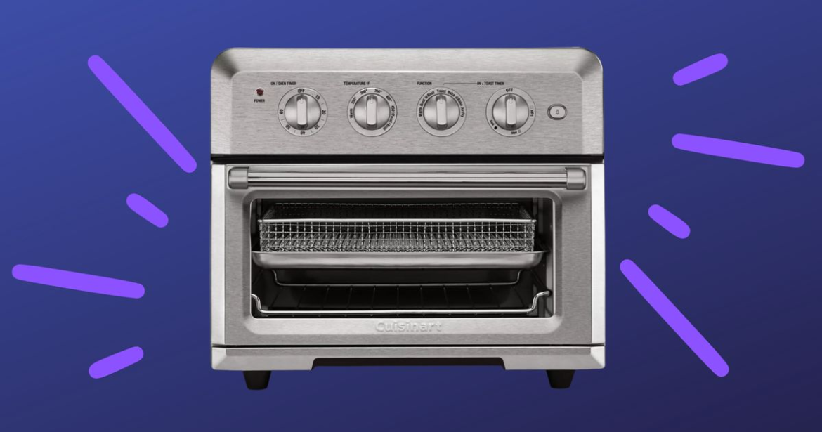 Cuisinart's Speedy Air Fryer Toaster Oven Is 48% Off