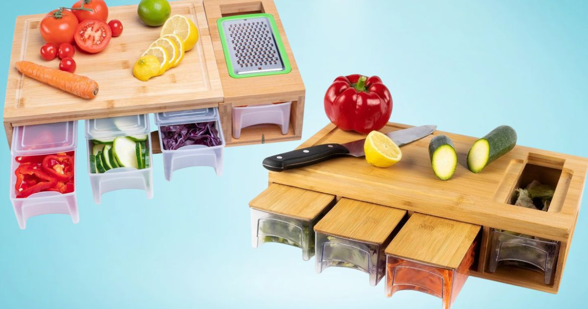 TikTok Is Obsessed With This Cutting Board For Meal Prep