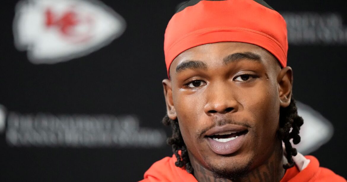 Kansas City Chiefs Player Rashee Rice Turns Himself In To Police After Lamborghini Crash