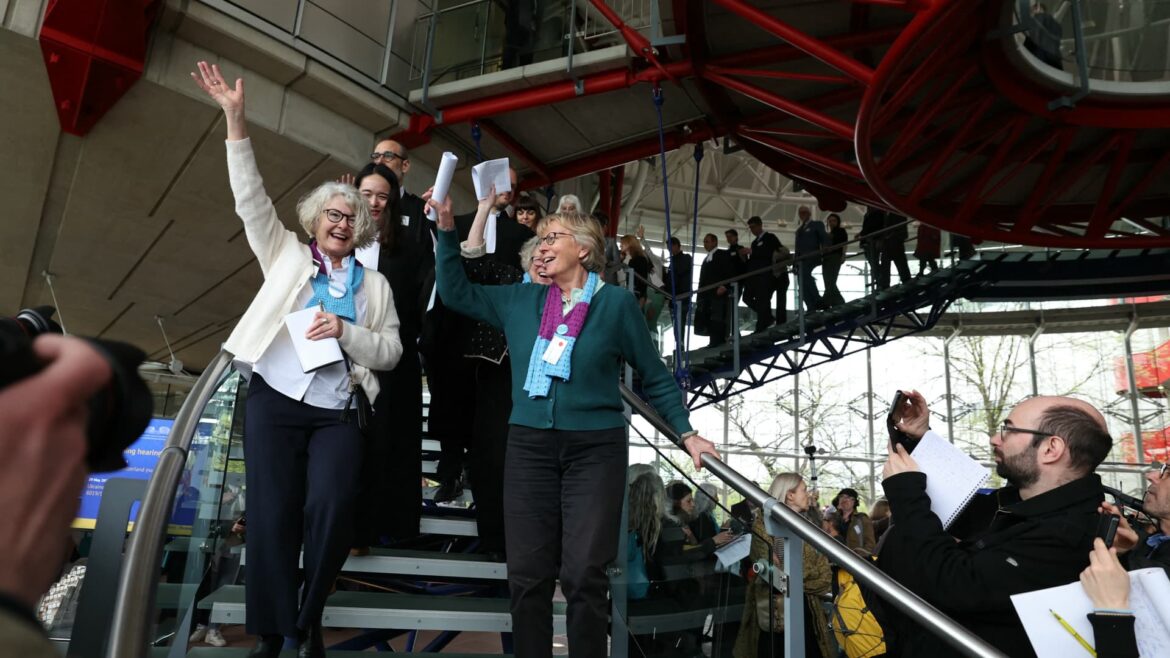 Swiss women win historic victory at Europe's top human rights court