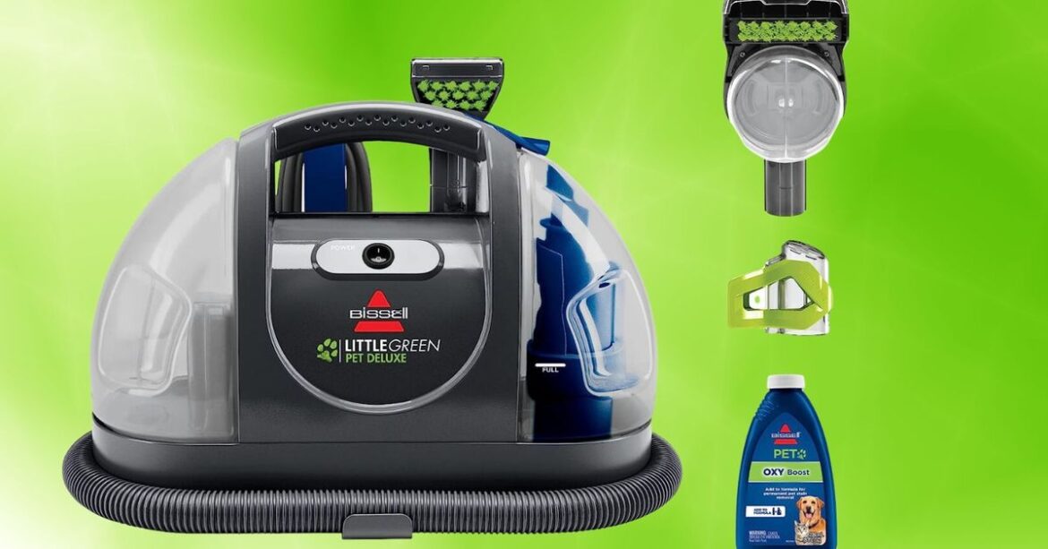 The Bissell Little Green Pet Carpet Cleaner Is Under $100