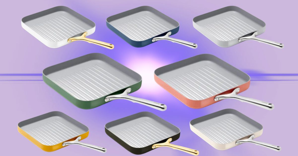 The Caraway Square Grill Pan Is Worth Every Penny