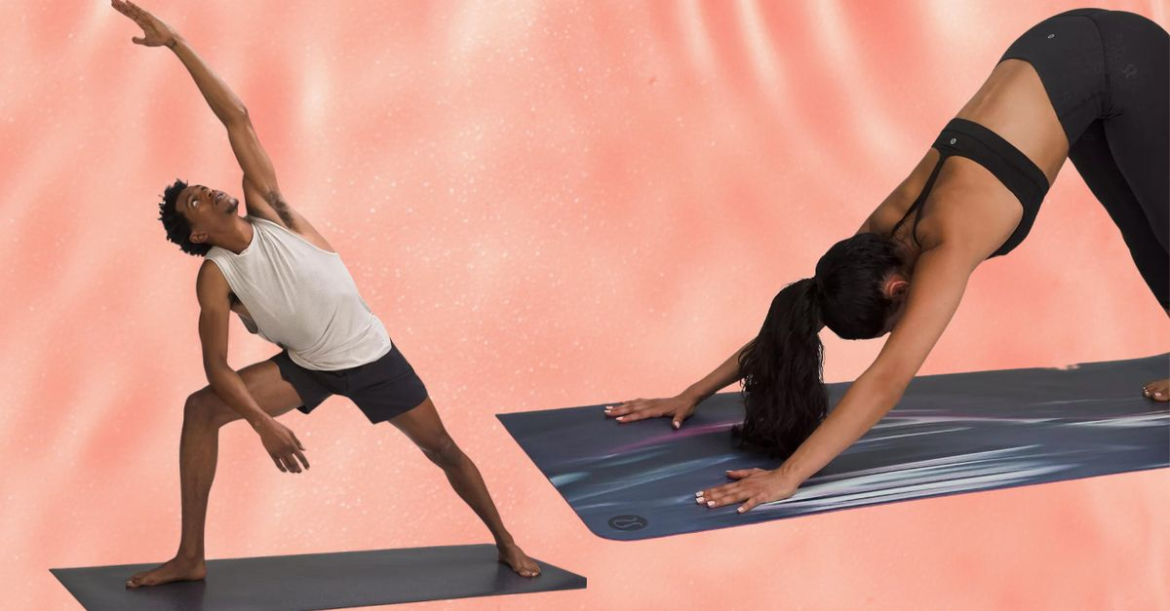 This Lululemon Yoga Mat Is Great For Sweaty Hands And Feet