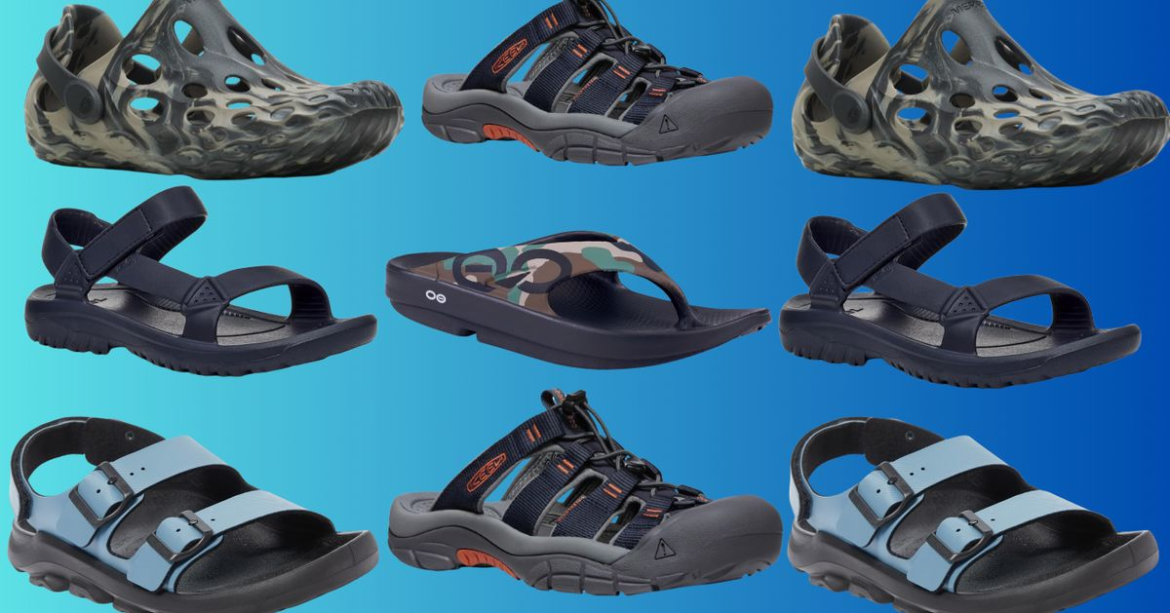 Waterproof Men’s Sandals To Wear All Summer Long